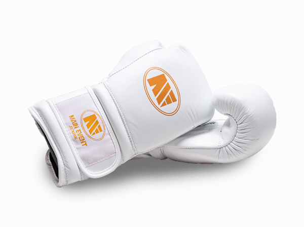 Main Event JTG 1000 Kids Leather Training Boxing Gloves White